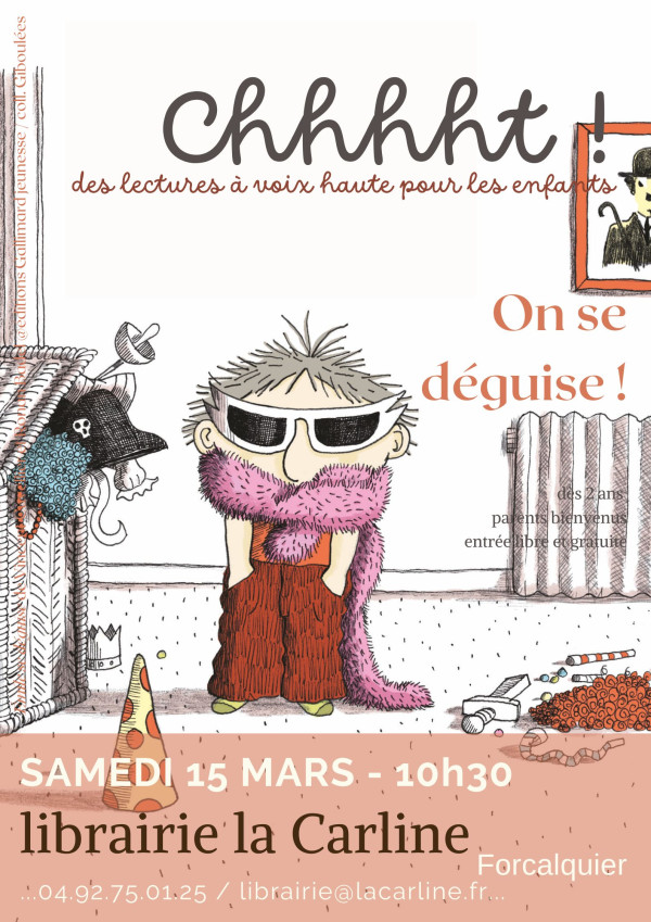 Chhhht ! On se déguise !