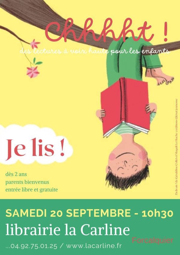 Chhhht ! Je lis !