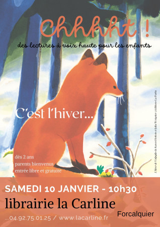 Chhhht ! C'est l'hiver...