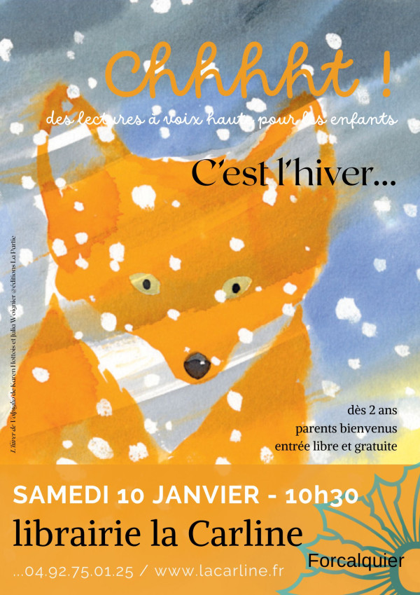 Chhhht ! C'est l'hiver...