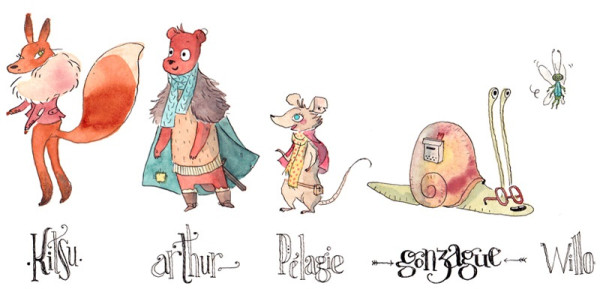 Un stand de tatouages...