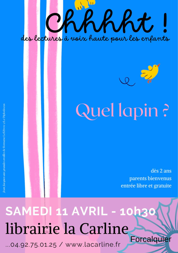 Chhhht ! Quel lapin ?